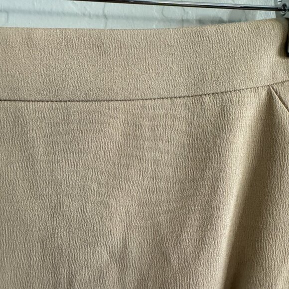 NWT Ann Taylor Beige 2 Piece Skirt Suit - Picture 4 of 12
